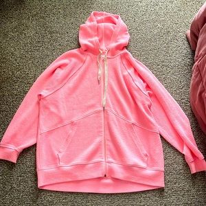 Aerie Wonder Full Textured Hoodie Oversized L feels like XL